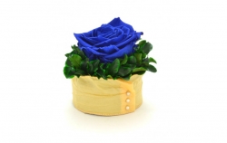 Aranže stabilizovaná růže Edit royal blue